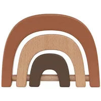 Houten regenboog bijtring OYOY Living Design
