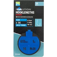 Mounted leaders Preston revalution hooklengths n20 (x10)