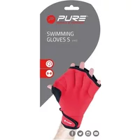 Set of 2 pairs of swimming gloves Pure2Improve image 2