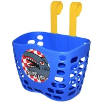 Velo Store - UK Front bike basket with strap attachment on child handlebars P2R shark | Extra 10% off with Subscription, Postage £16.79 to UK Fedex.