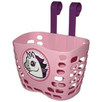 Velo Store - UK Front bike basket with strap attachment on girl's handlebars P2R | Extra 10% off with Subscription, Postage £16.79 to UK Fedex.