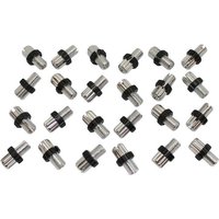 Velo Store - UK Bag of 25 hollow screw tensioner bicycle cable slotted aluminum P2R M10 L11,5 mm | Extra 10% off with Subscription, Postage £16.79 to UK Fedex.