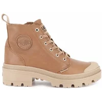 Lederstiefeletten Damen Palladium Pallabase