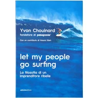 Livre italien Patagonia Let My People Go Surfing