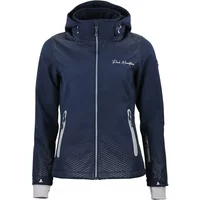 Women's zip-up hooded fleece jacket Peak Mountain Softshell