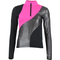 Women's long sleeve zip-up base layer Peak Mountain Aramis image 2