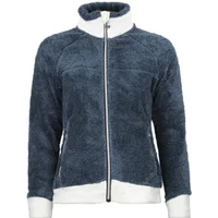 Women's zipped fleece Peak Mountain Coral Sherpa 300G