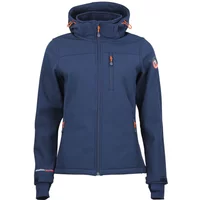 Women's softshell hooded jacket Peak Mountain Aclaude image 2