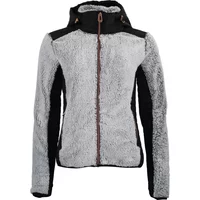 Two-tone zip-up hoodie fleece for women Peak Mountain image 2
