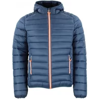 Peak Mountain's Hooded Lightweight Puffer image 2