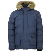 Peak Mountain's Canabel Waterproof Fur-Lined Hood Puffer