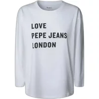Sweatshirt woman Pepe Jeans Blanche