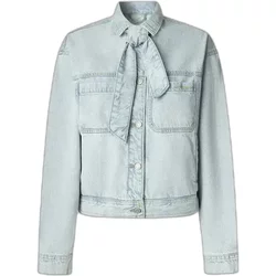Women's Denim Jacket Pepe Jeans Scarf