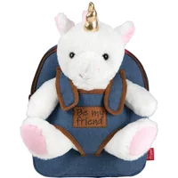 Backpack with plush Perletti Tiara Unicorn backpack