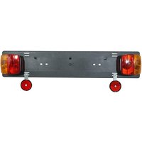 Velo Store - UK License plate holder with light bar 7-pin socket Peruzzo | Extra 10% off with Subscription, Postage £16.79 to UK Fedex.