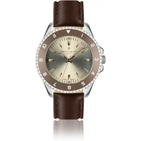 Leather watch Philipp Blanc Avenches
