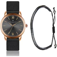 Watch and mesh bracelet Philipp Blanc Geneva