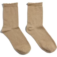 Women's long socks Pieces Sebby Glitter
