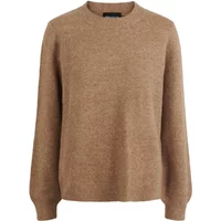 Women's o-neck wool sweater Pieces Janita