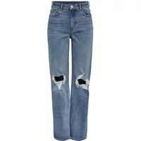 Weite Destroyed-Jeans für Frauen Pieces Holly