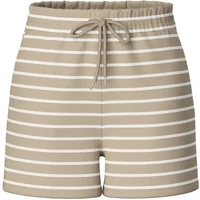 Shorts mit hohem Bund für Damen Pieces Chilli