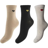 Pairs of women's socks Pieces Nolia (x3)