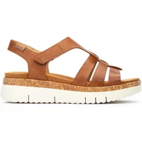Wedge sandals for women in leather Pikolinos Palma