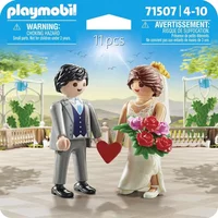 Jeux de construction couple de maries Playmobil