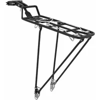 Velo Store - UK Rear carrier with fastening rapide alu noir sur tige de selle - avec tringles compatible tout velo et demontable sans outil Pletscher Quick Rack | Extra 10% off with Subscription, Postage £16.79 to UK Fedex.