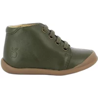 Smooth leather baby ankle boots Pom d'Api Flex-Up