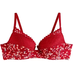 Moulded Cup Bra For Women Pomm'poire Paprika