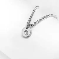 Women's mini zirconia pendant Ponytail & Co