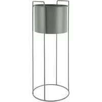 Set ronde ijzeren bloempotten Present Time Essence