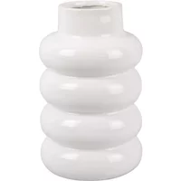 Glazed ceramic vase Present Time Bobbly Large