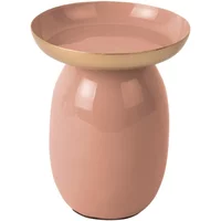 Enamelled iron pillar candlestick Present Time Mila Large