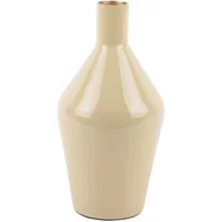 Metal bottle vase Present Time Ivy