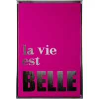 La vie est belle wall decoration Present Time Medium