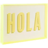 Wall decoration Present Time Hola