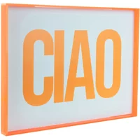 Wall decoration Present Time Ciao