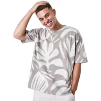Patterned T-shirt Project X Paris Végétal Abstrait