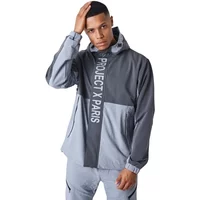 Waterproof hooded jacket Project X Paris Colorblock