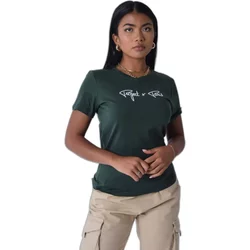 T-Shirt Embroidery Logo Woman Project X Paris Basic