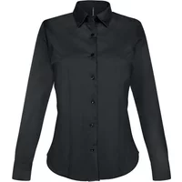 Shirt woman long sleeves cotton Kariban