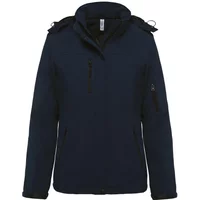Parka Damen Kariban Softshell doublée capuche