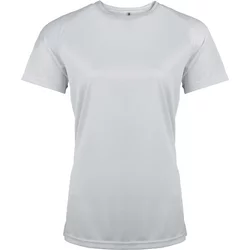Women's Short Sleeve T-Shirt Proact Sport Blanc
