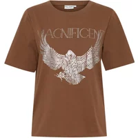 Women's metallic print T-shirt Pulz Jeans Maddie