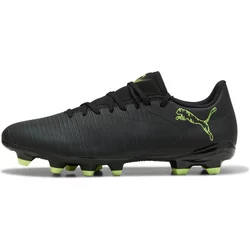 Puma Future 8 Play Fg/Ag - Scarpa Da Calcio Unisex, Colore: Nero/Verde Chiaro, Taglia 42, Puma Nero Fizzy Verde Chiaro Terreno, 45 Eu