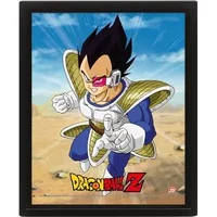 3D lenticular frame Pyramid Dragon Ball Z Saiyan Great Ape Transformation