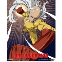 3D lenticular poster frame Pyramid One Punch Man - Saitama and Genos