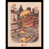 Wall decoration Pyramid Burgerzilla